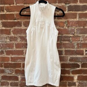 Lululemon Athletica White Define Sleeveless Dress